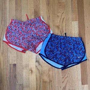lot of 2 nike running shorts